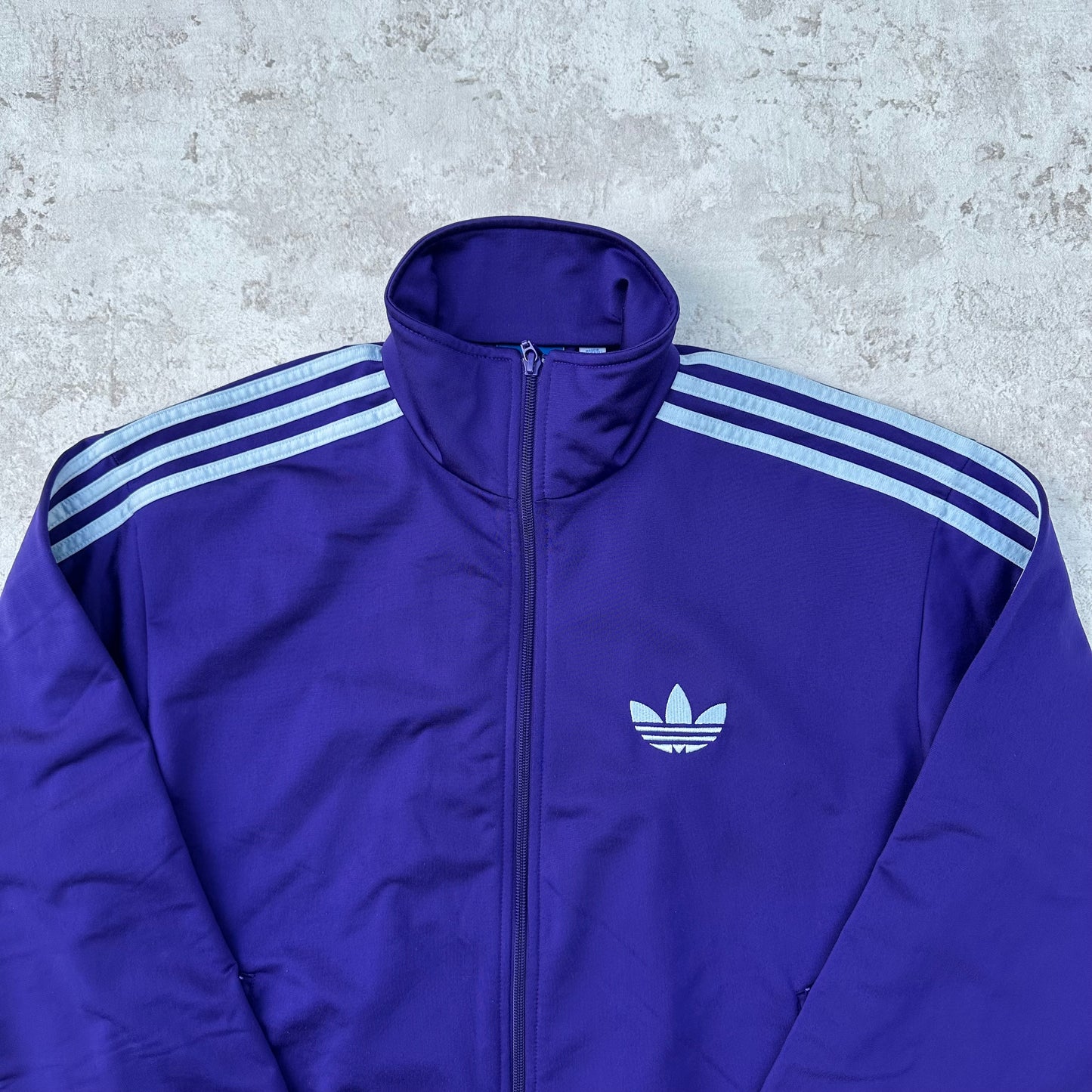 PURPLE ADIDAS FIREBIRD TRACKJACKET - 2000s - M