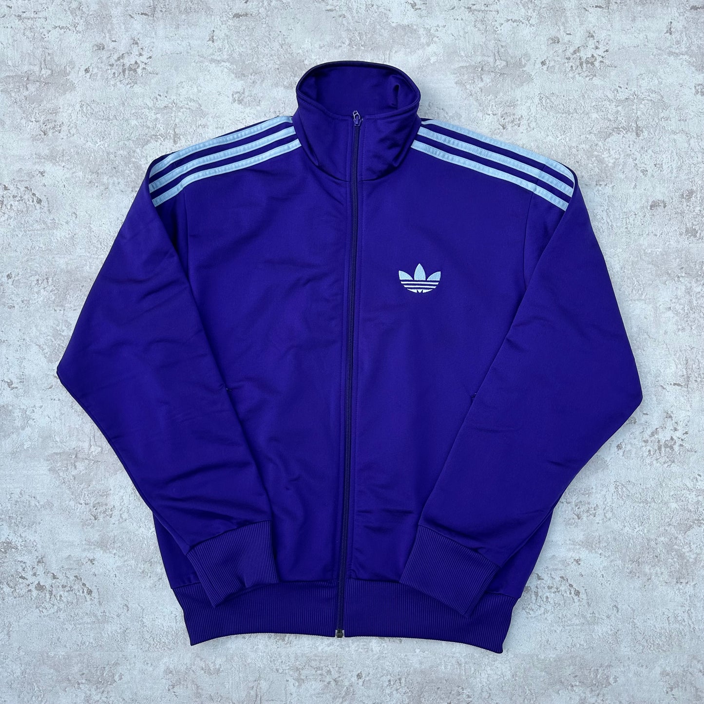 PURPLE ADIDAS FIREBIRD TRACKJACKET - 2000s - M