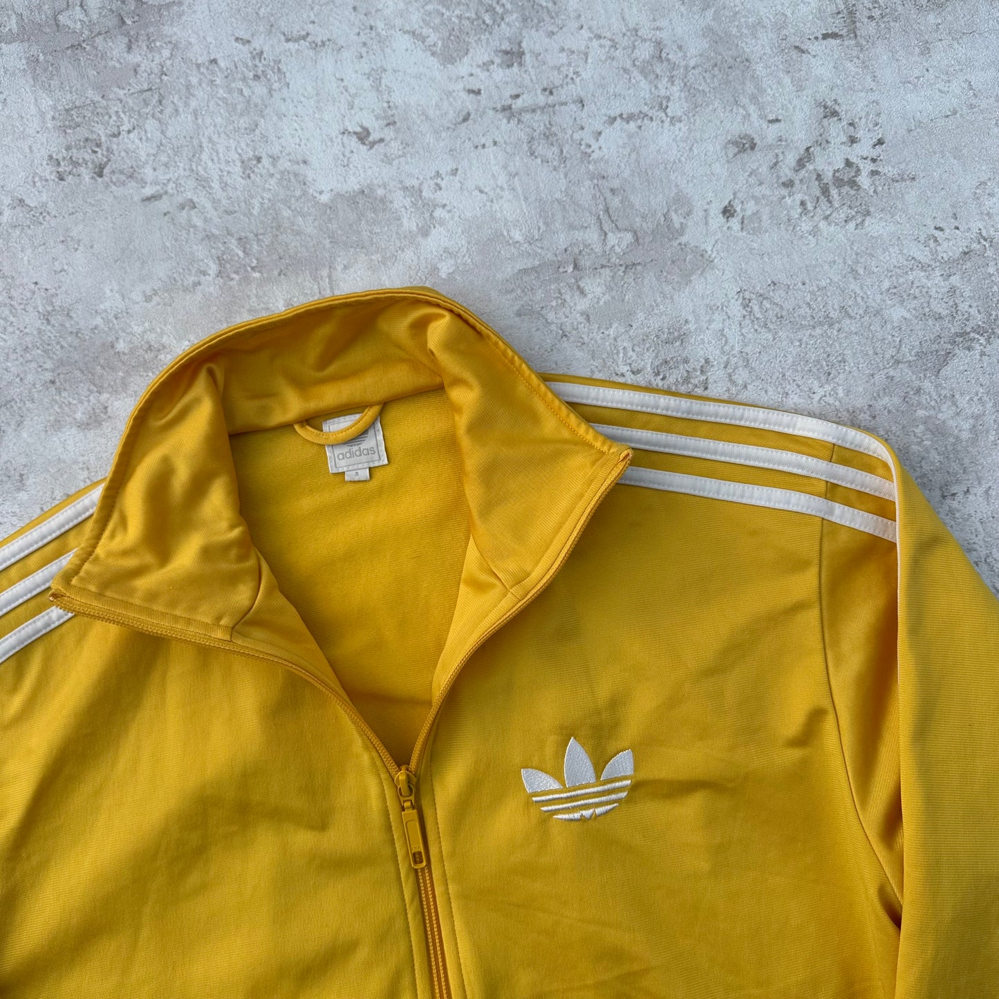 YELLOW ADIDAS FIREBIRD TRACKJACKET - 2000s - S/M