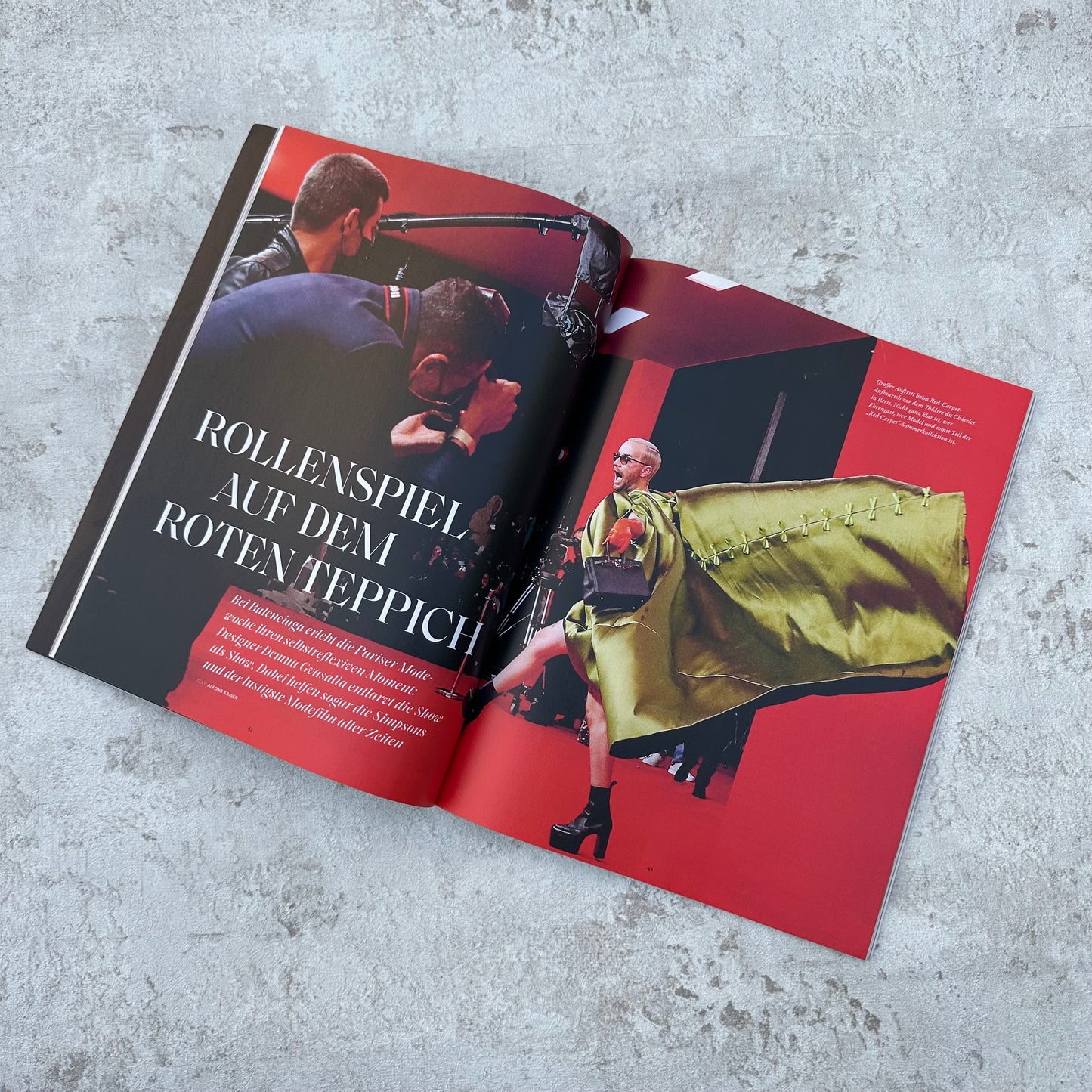 FASHION STORIES MAGAZINE „BALENCIAGA“