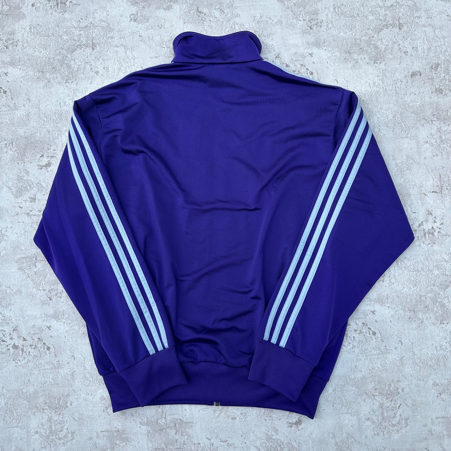 PURPLE ADIDAS FIREBIRD TRACKJACKET - 2000s - M