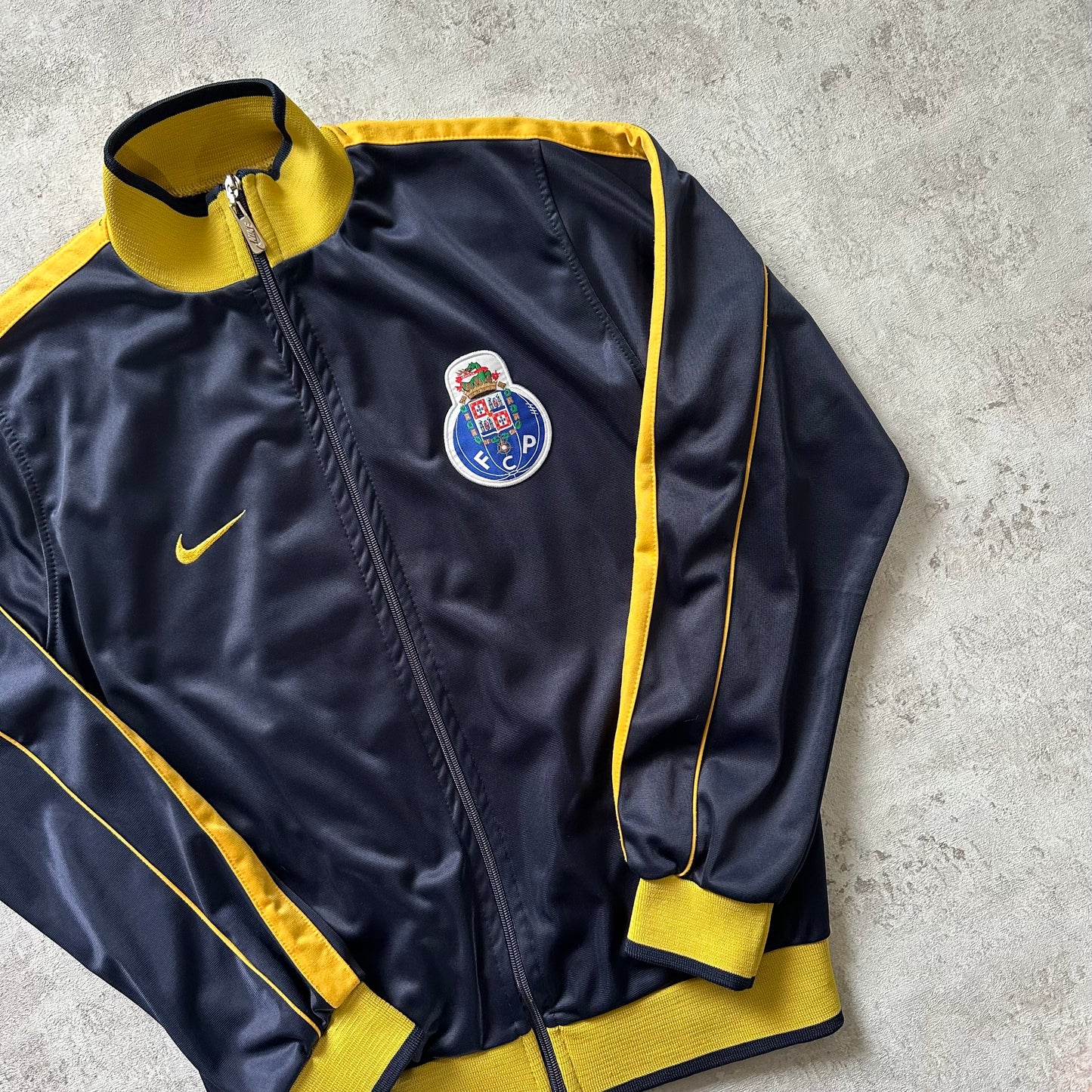 BLUE/YELLOW Nike FC PORTO TRACKJACKET - 2000s - M/L
