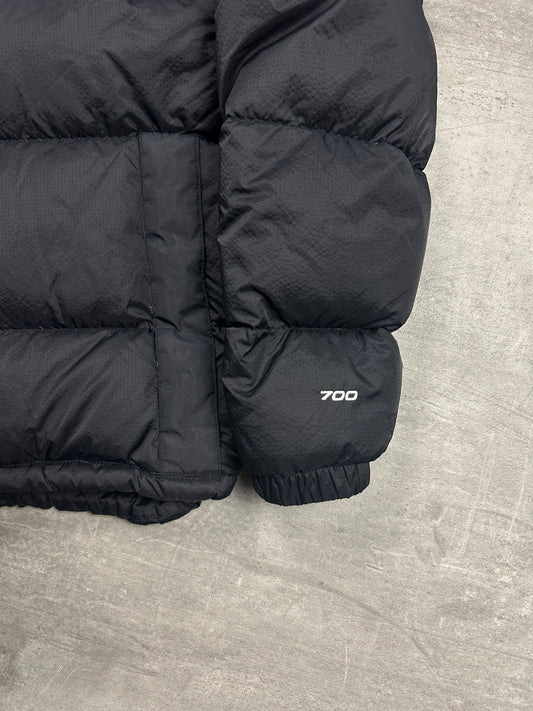 BLACK THE NORTH FACE 700 NUPTSE PUFFER JACKET - 2000s - M/L