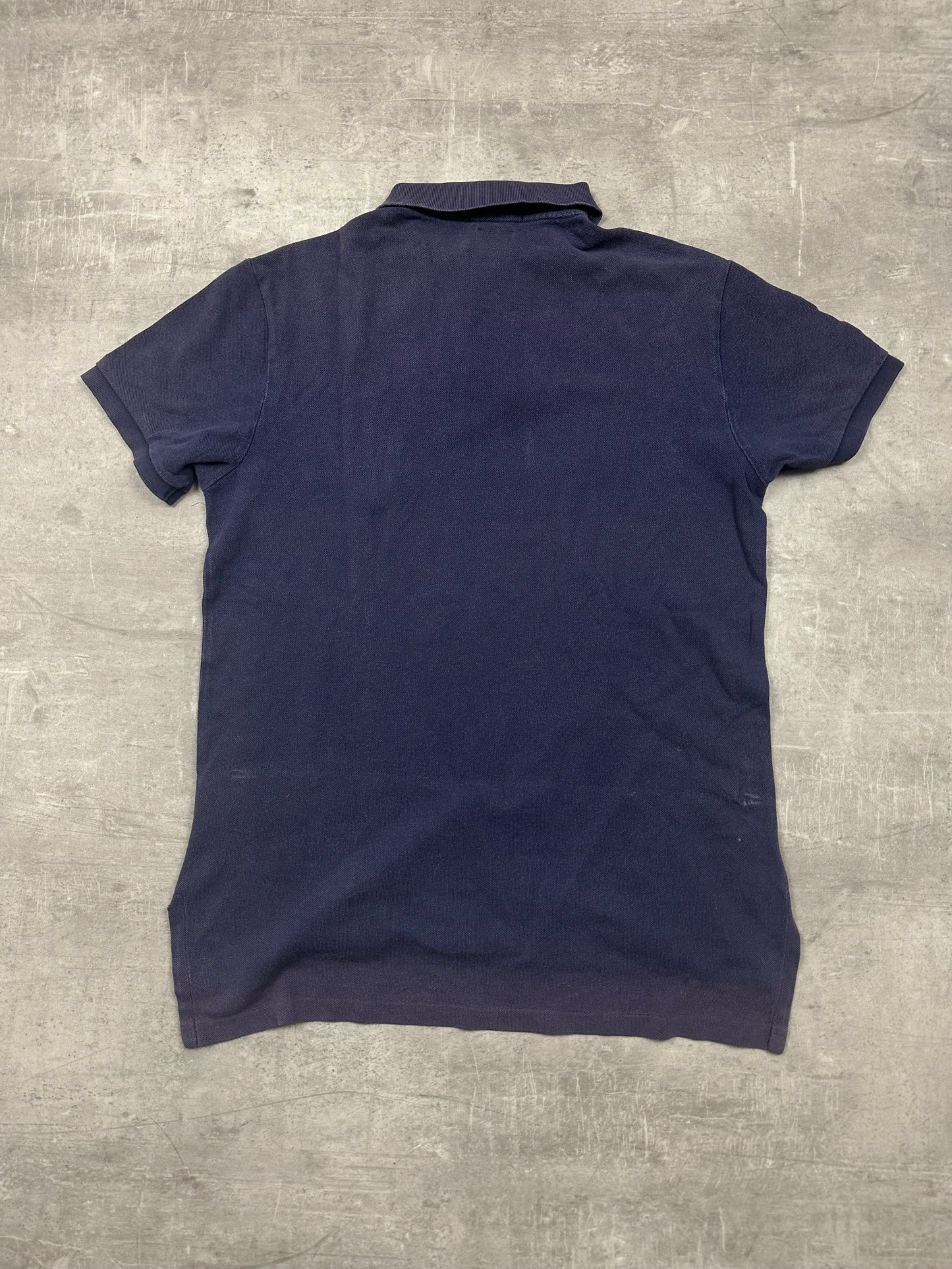 NAVY VINTAGE POLO RALPH LAUREN BIG PONY POLOSHIRT - M