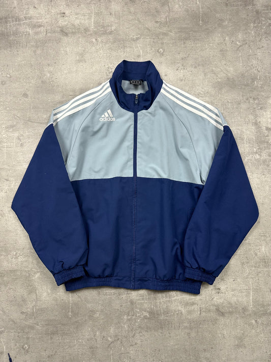 BLUE VINTAGE ADIDAS RETRO TRACKSUIT - 2000s - L/XL