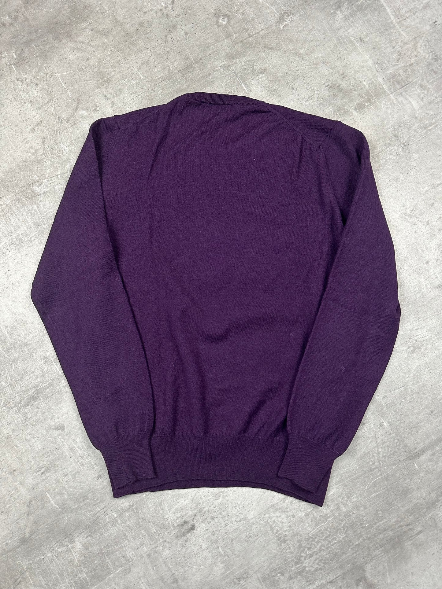 PURPLE VINTAGE FRED PERRY KNIT - S/M