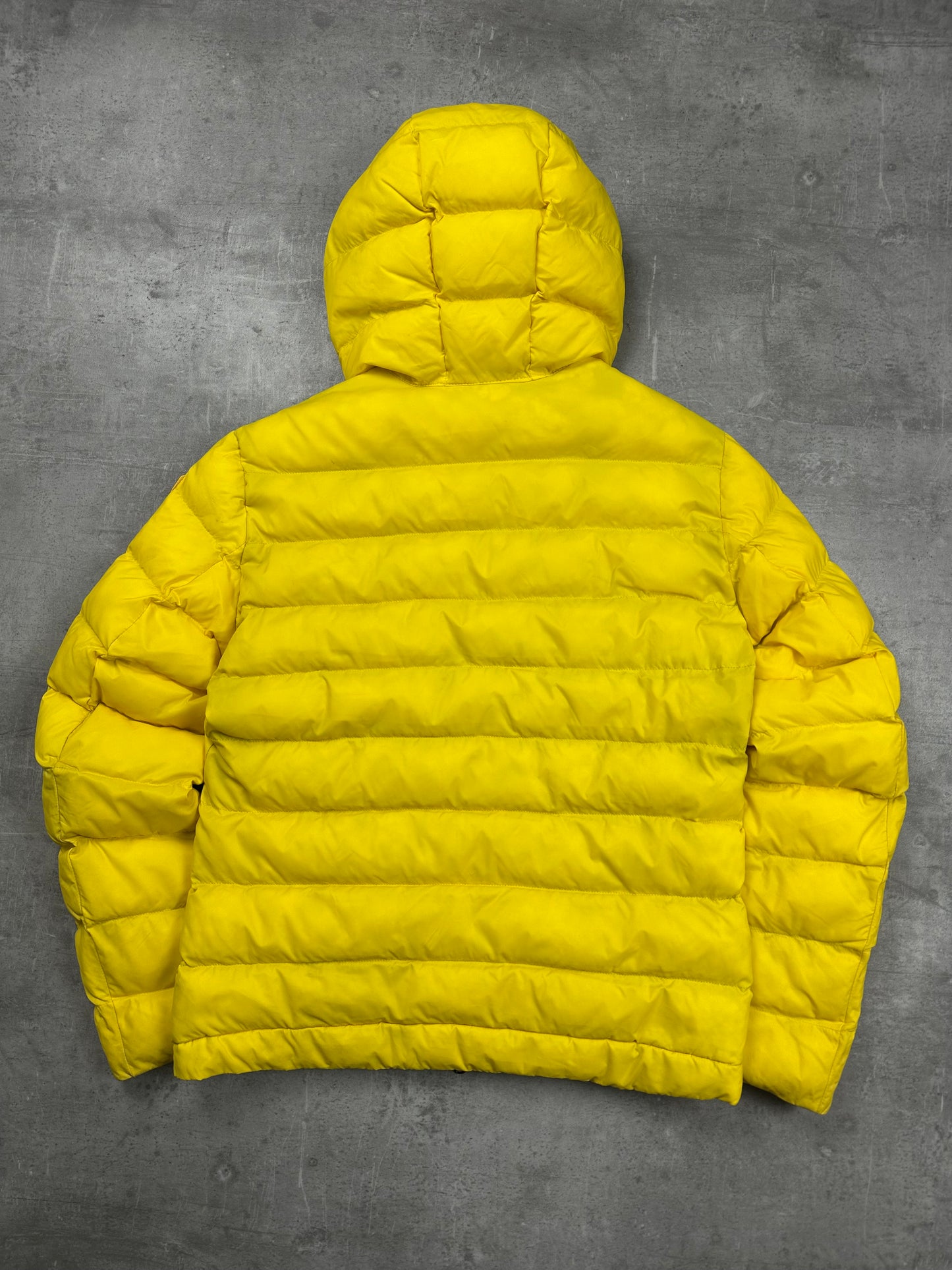 YELLOW BLAUER USA DOWN PUFFER JACKET - 2000s - M/L