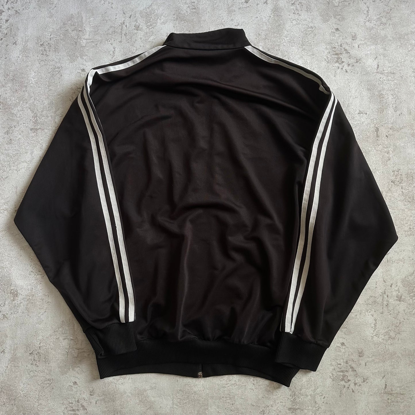 BLACK ADIDAS FIREBIRD TRACKJACKET - 90s - M/L