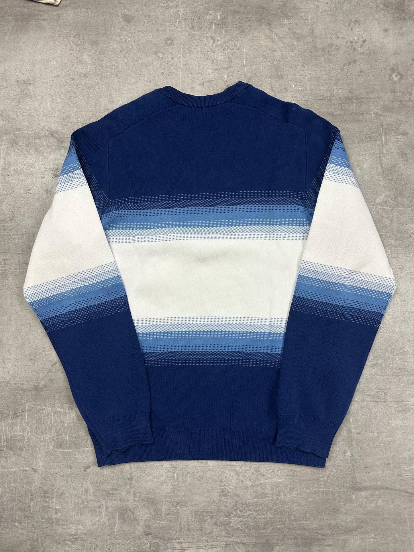 BLUE/WHITE LACOSTE FRANCE SWEATSHIRT - M/L