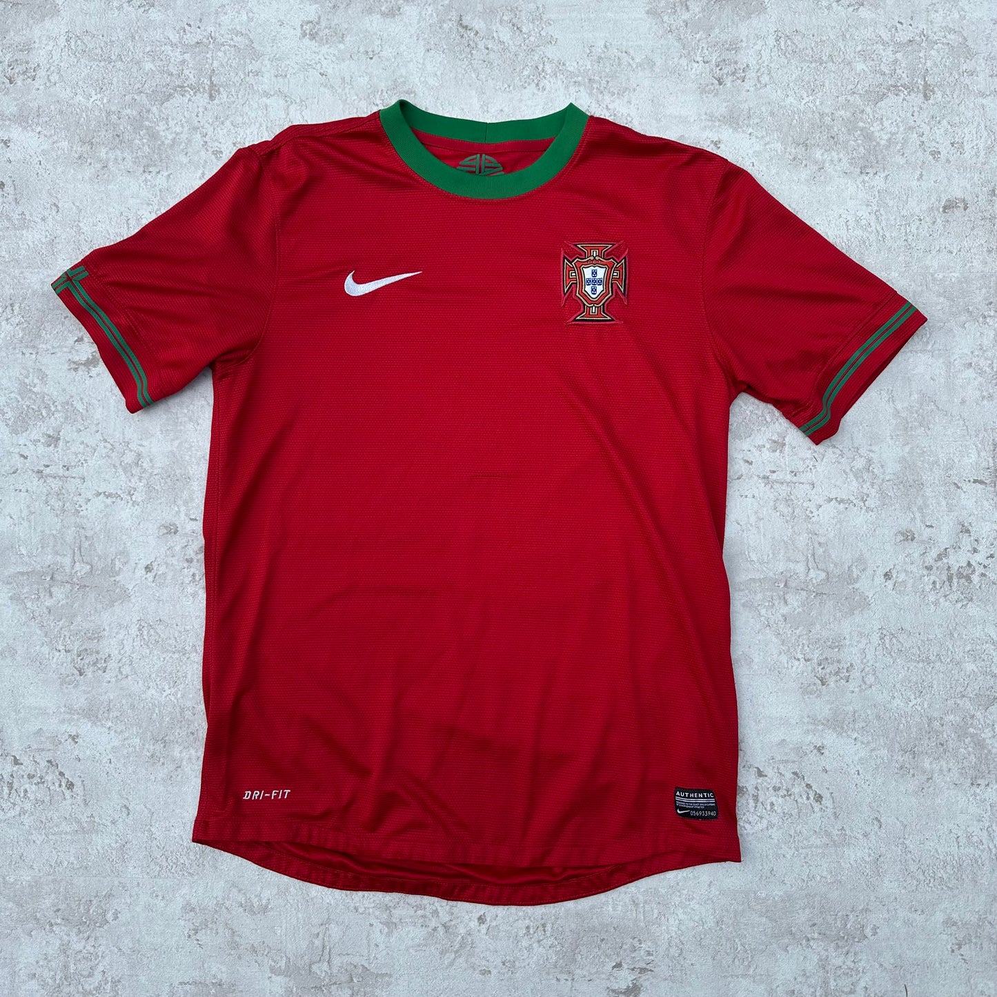RED NIKE PORTUGAL JERSEY TRIKOT - 2000s - M