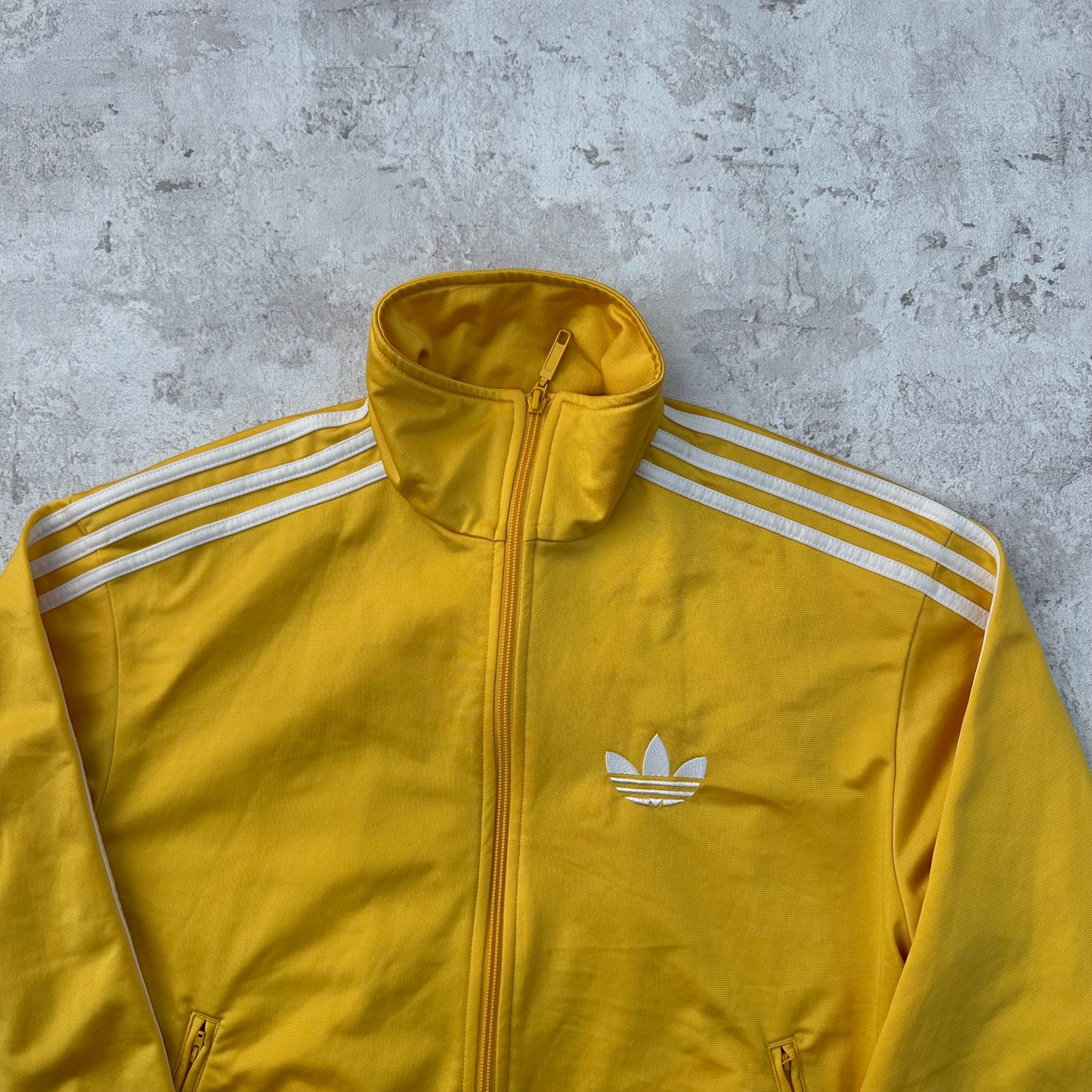 YELLOW ADIDAS FIREBIRD TRACKJACKET - 2000s - S/M