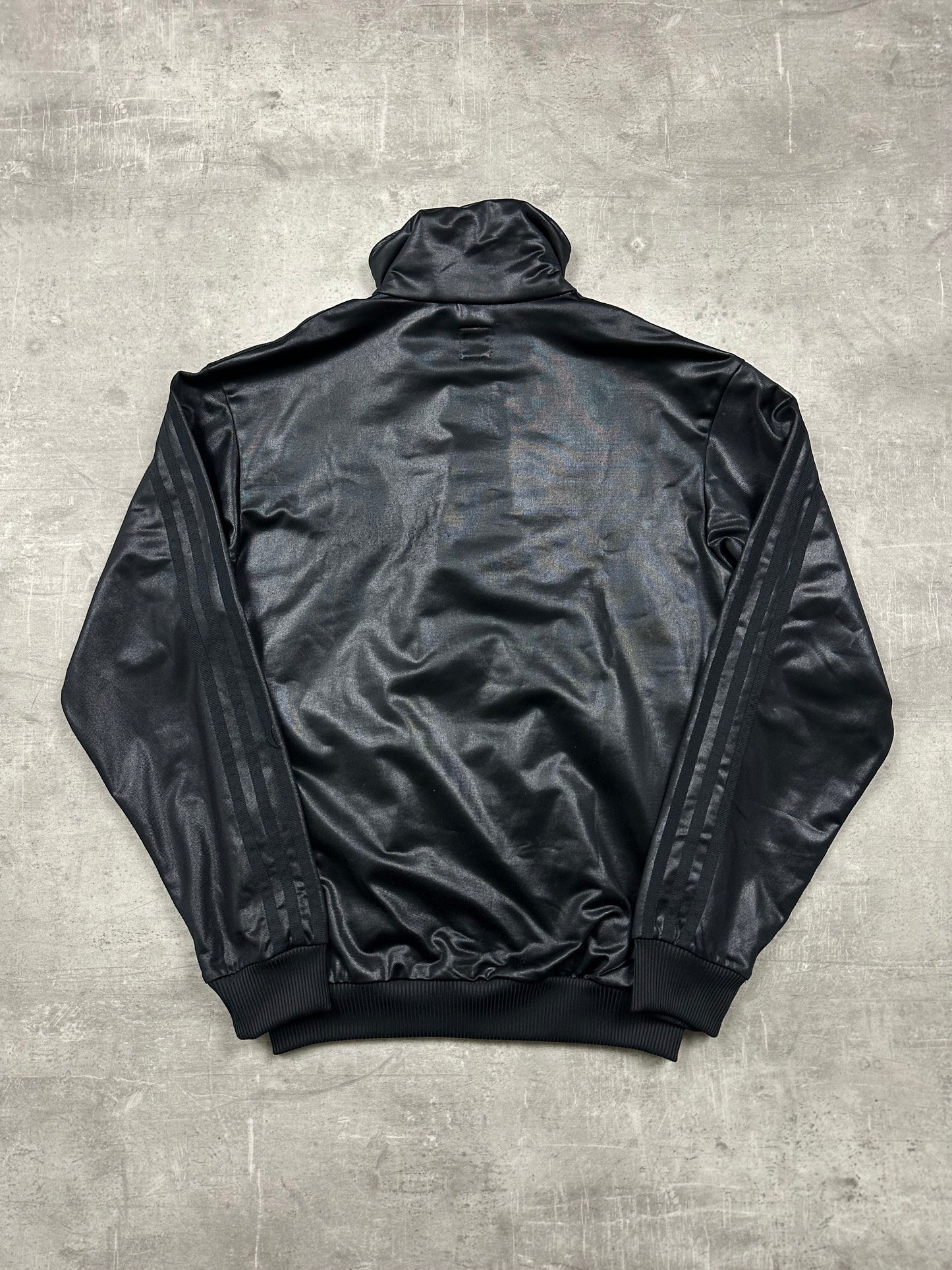 BLACK VINTAGE ADIDAS CHILE62 TRACKJACKET - 2000s - S/M