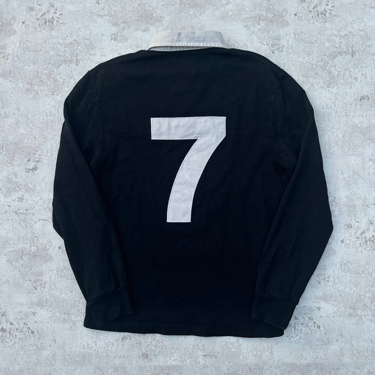 BLACK POLO RALPH LAUREN LONGSLEEVE - S