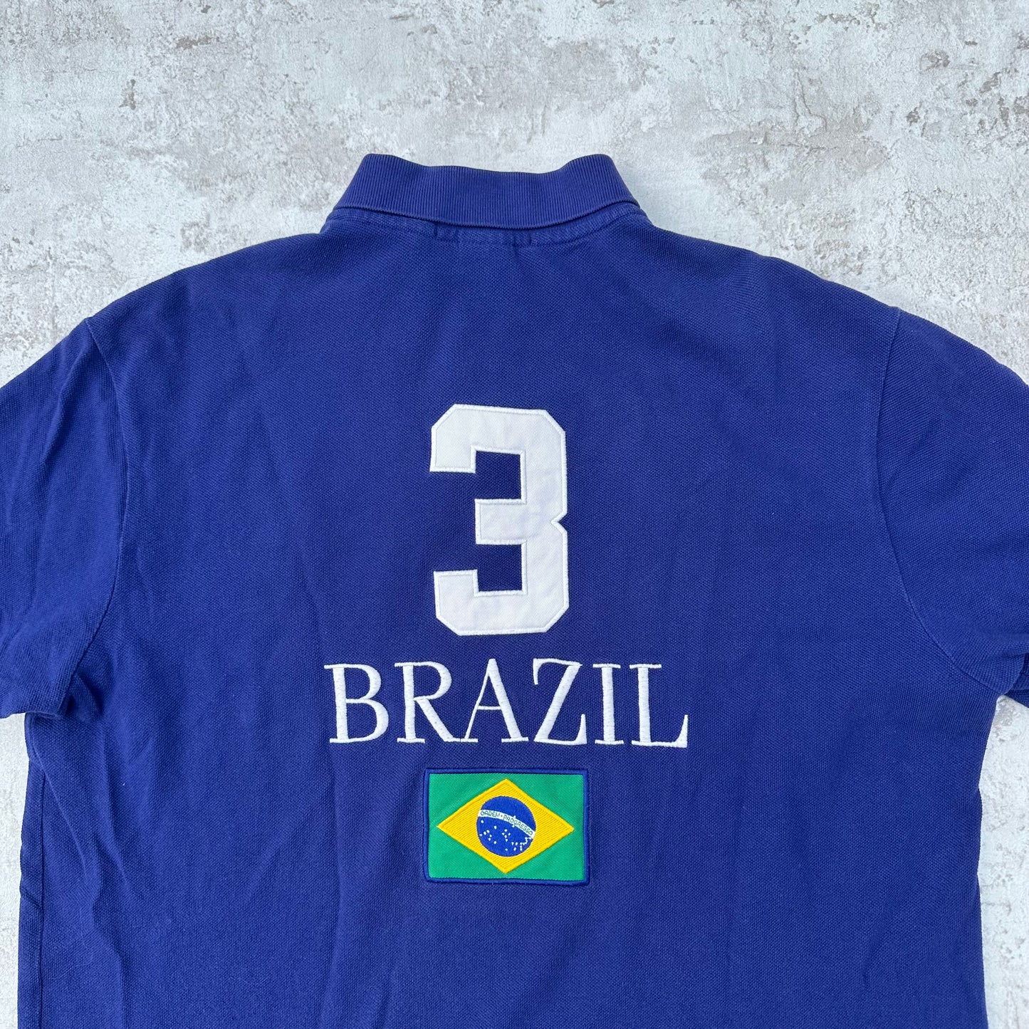 BLUE POLO RALPH LAUREN BIG PONY BRAZIL - L