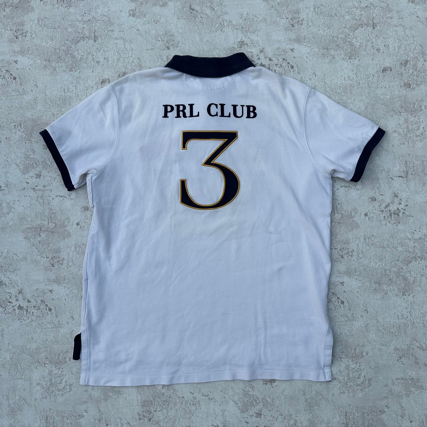WHITE POLO RALPH LAUREN BIG PONY CLUB - L