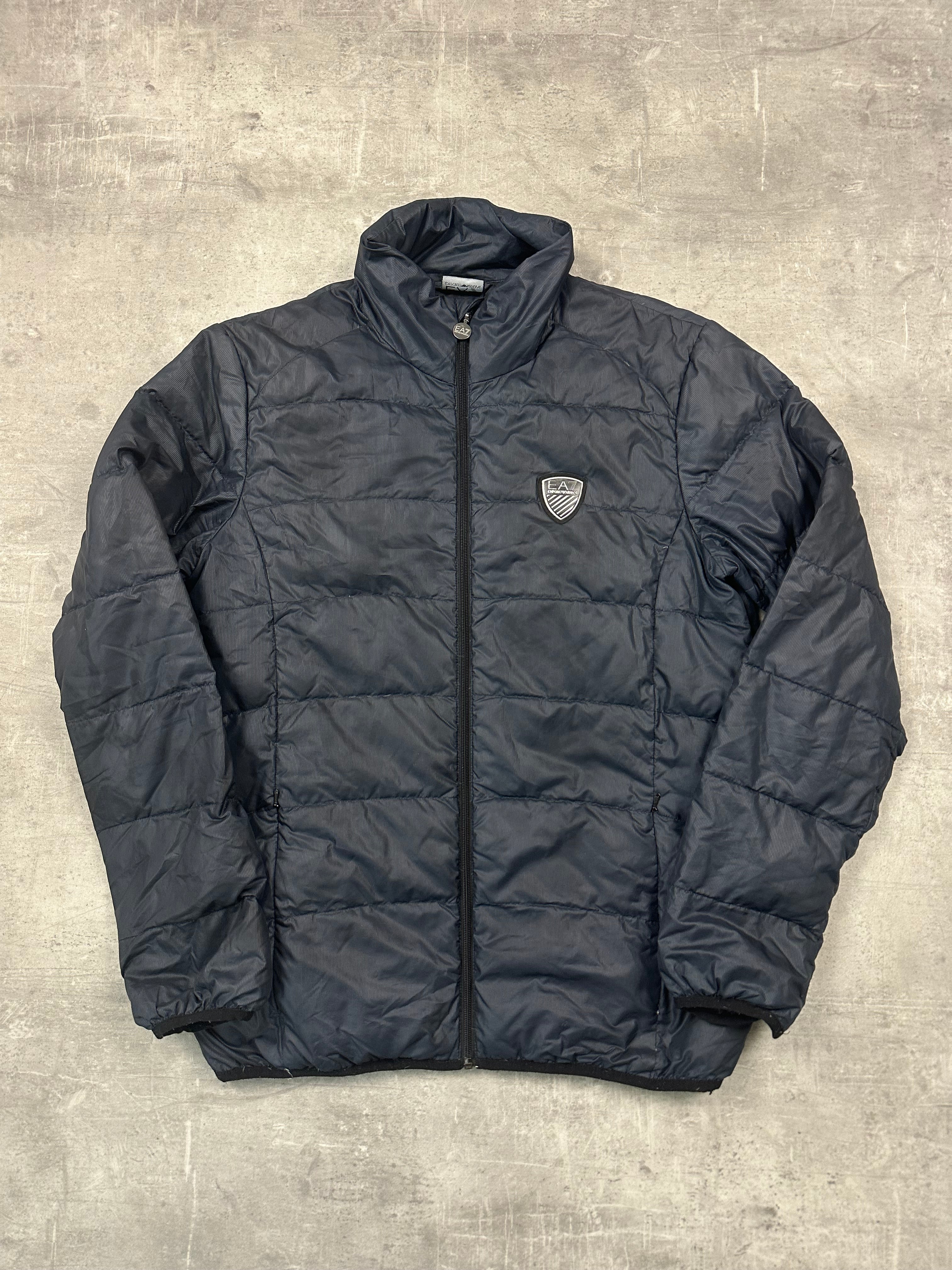 NAVY EMPORIO ARMANI EA7 DOWN JACKET - 2000s - M/L
