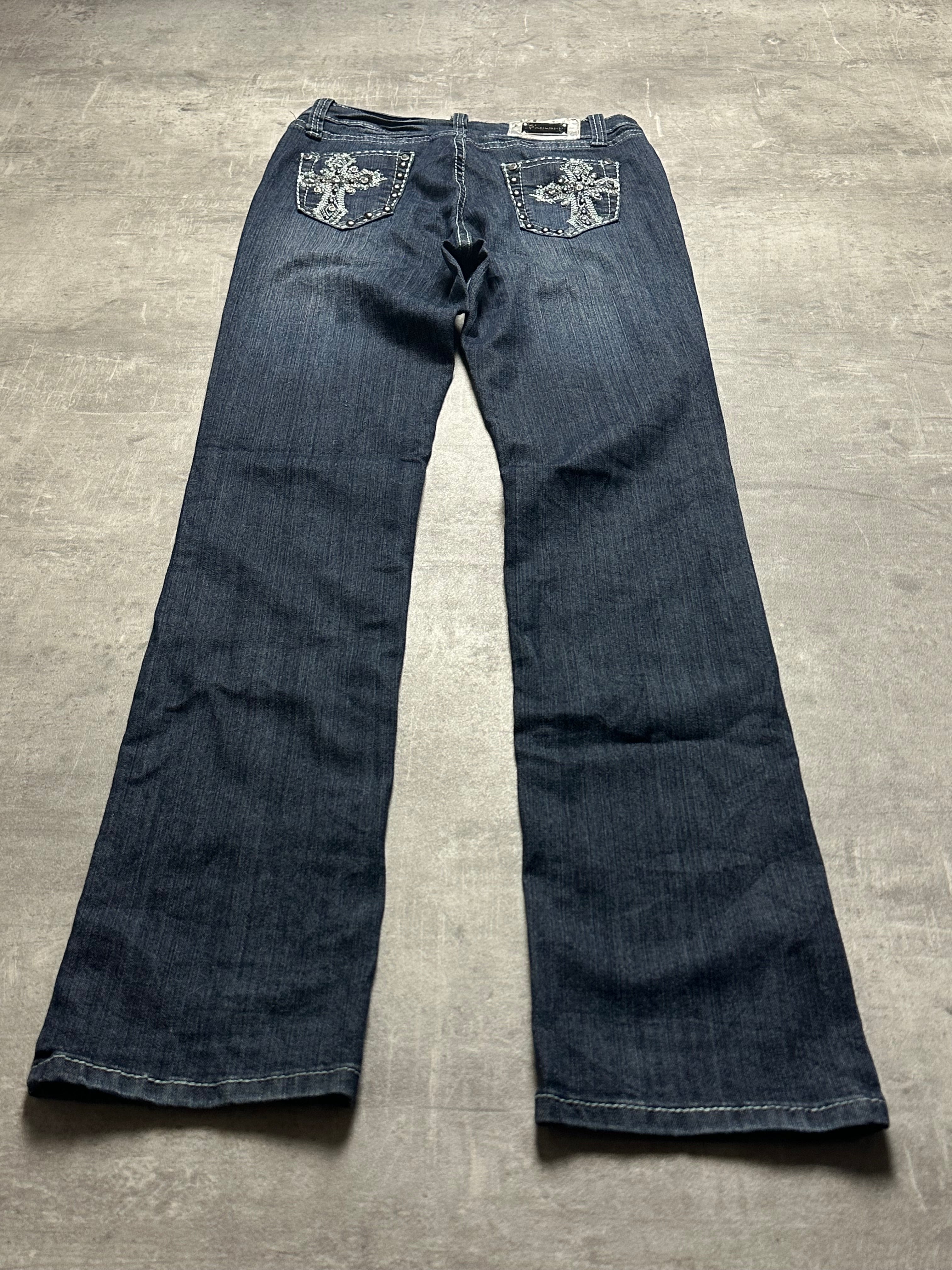 VINTAGE Y2K MISS ME STYLE BOOTCUT DENIM - 2000s - S