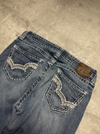 VINTAGE Y2K MISS ME STYLE BOOTCUT DENIM - S