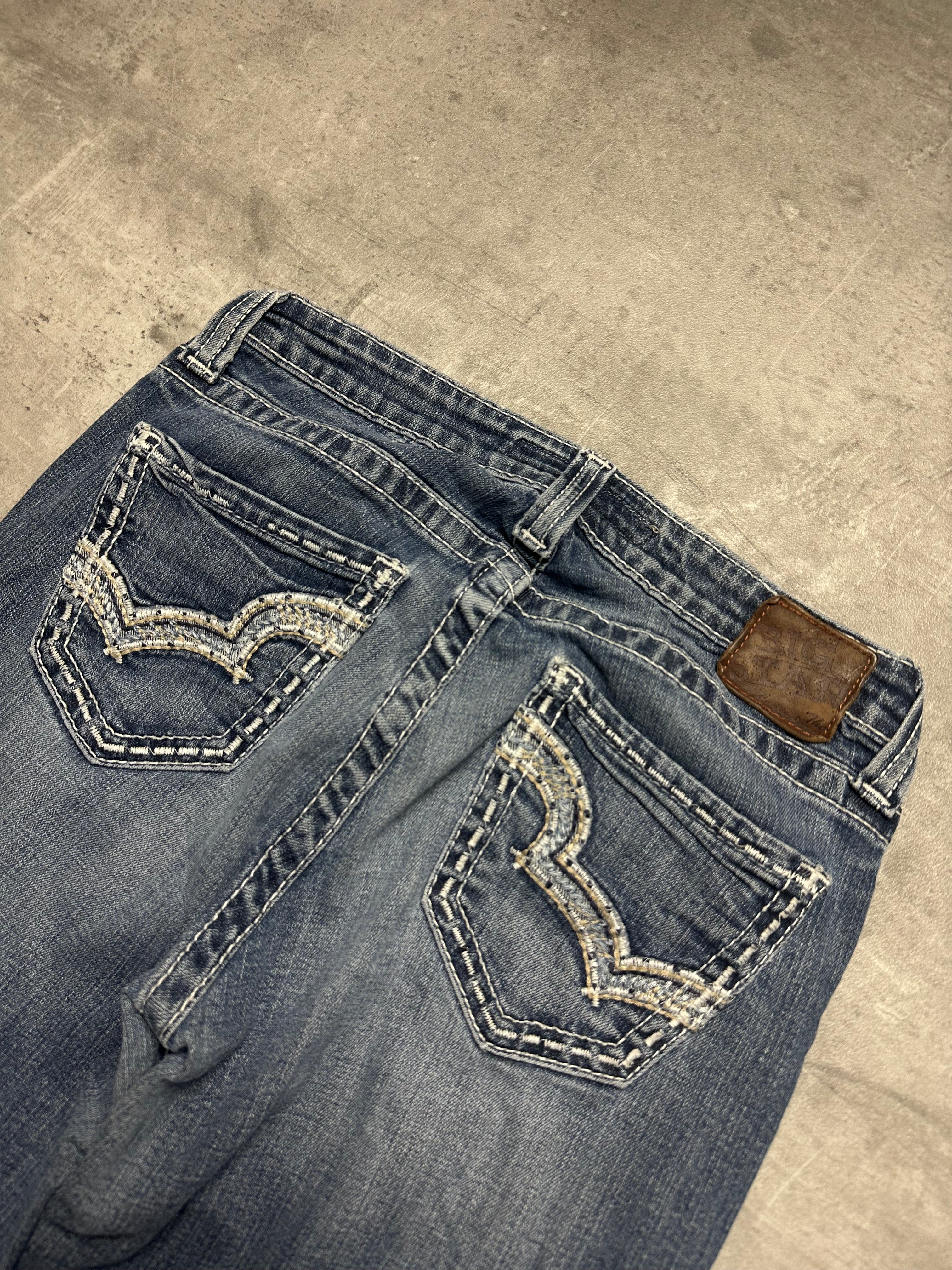 VINTAGE Y2K MISS ME STYLE BOOTCUT DENIM - S