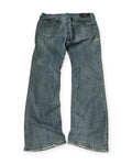 GREY VINTAGE TRUE RELIGION STRAIGHT FIT RICKY DENIM