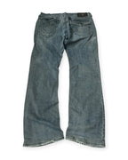 GREY VINTAGE TRUE RELIGION STRAIGHT FIT RICKY DENIM