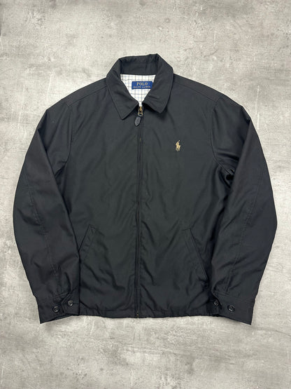 BLACK POLO RALPH LAUREN HARRINGTON JACKET - S/M