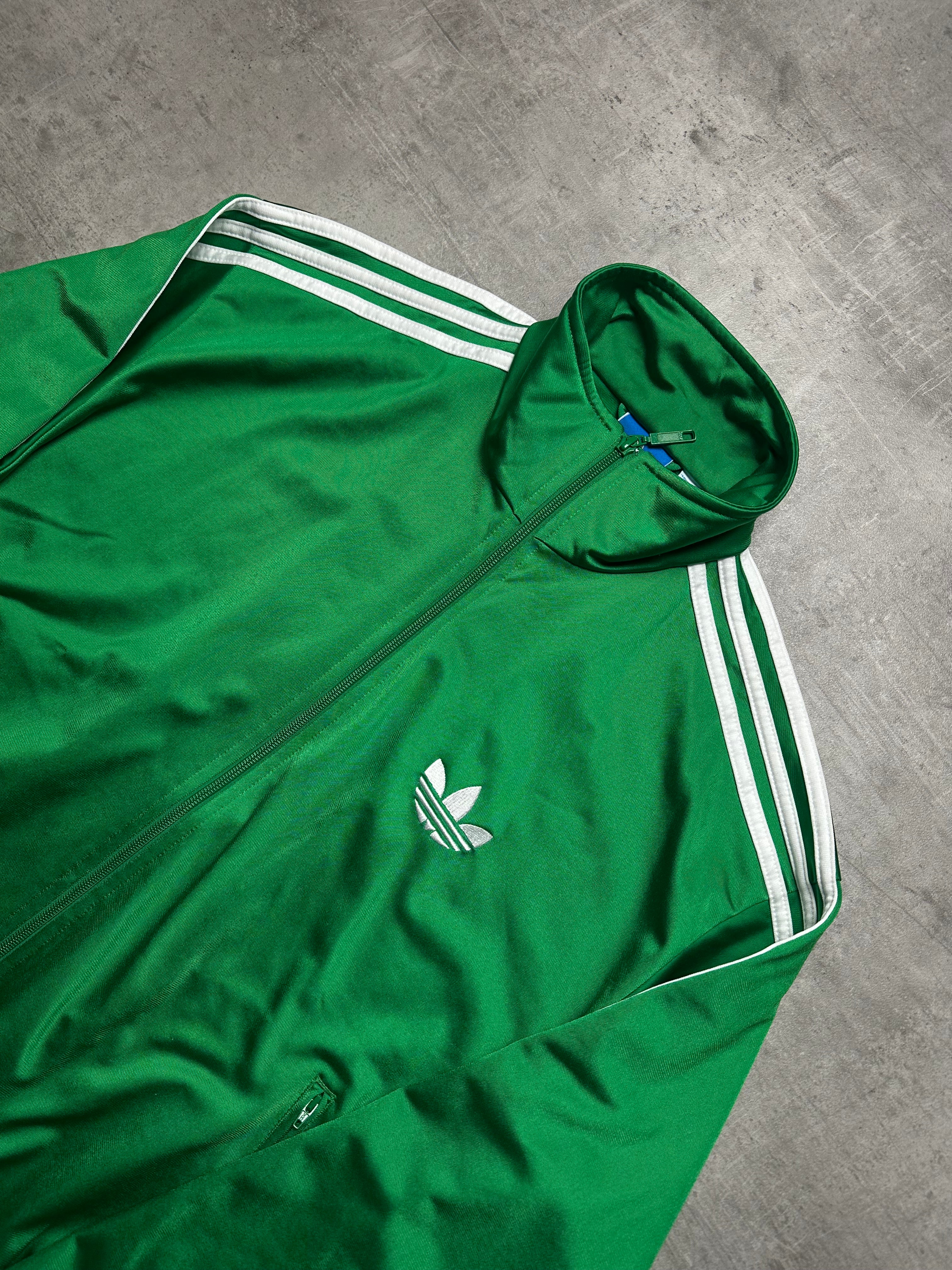 GREEN VINTAGE ADIDAS RETRO FIREBIRD TRACKJACKET - 2000s - L