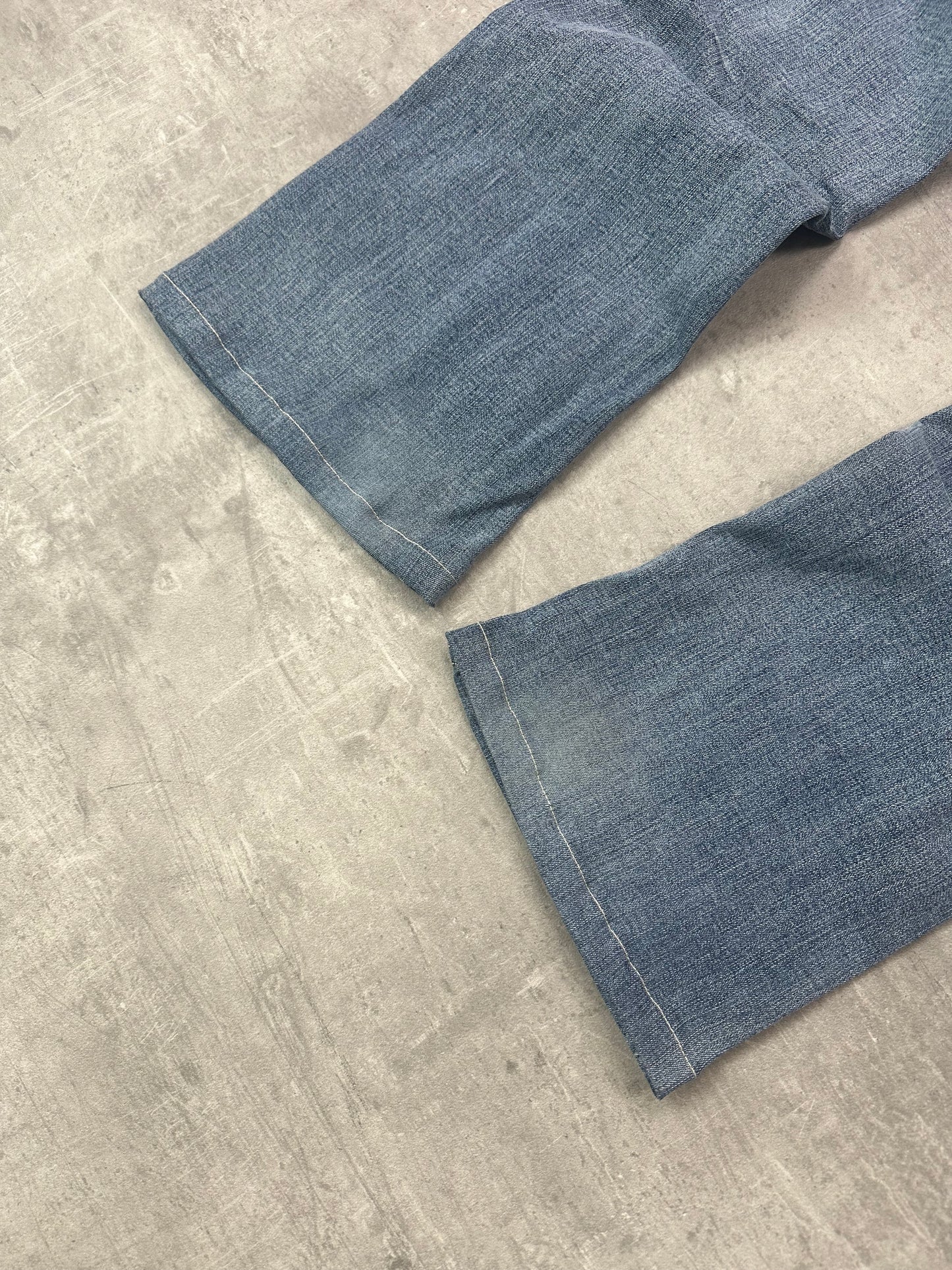 BLUE VINTAGE Y2K MISS ME STYLE BOOTCUT DENIM - 2000s - M