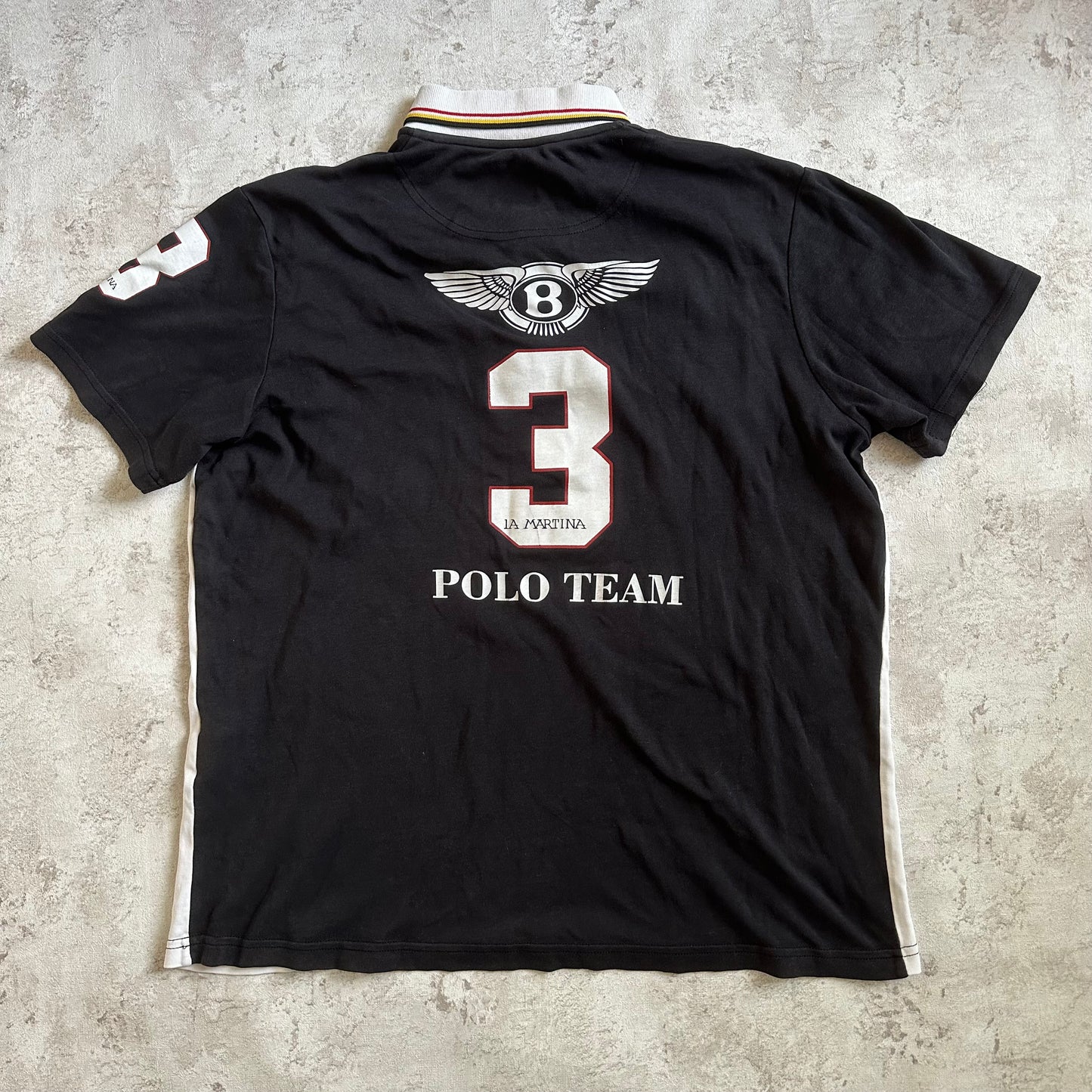 BLACK/WHITE LA MARTINA POLO BENTLEY - 2000s - M/L