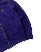 PURPLE POLO RALPH LAUREN ZIP HOODIE