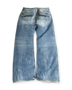 BLUE VINTAGE DIESEL STICHED STRAIGHT FIT DENIM