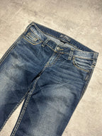 VINTAGE Y2K STYLE BAGGY BOOTCUT DENIM - S/M