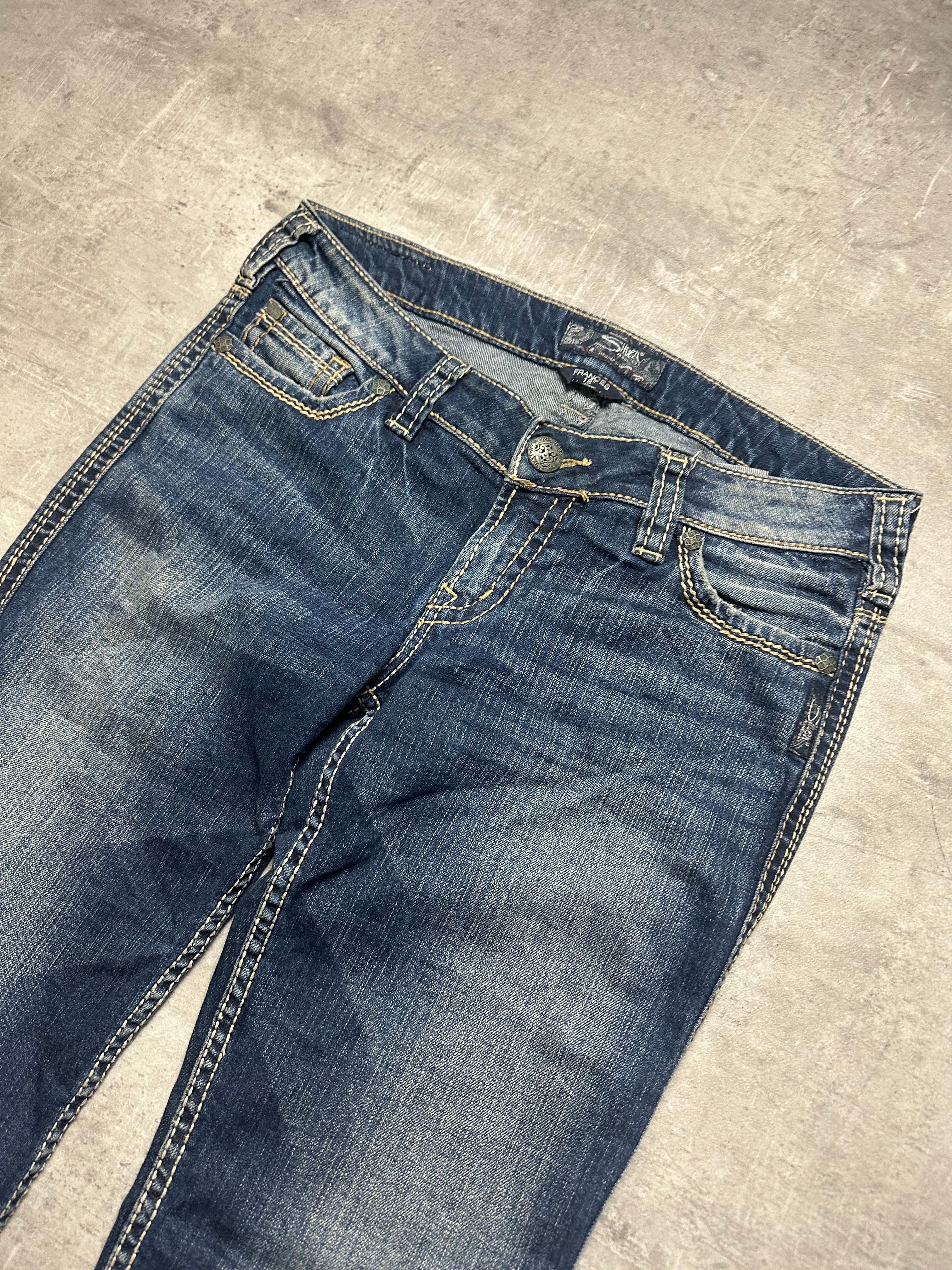 VINTAGE Y2K STYLE BAGGY BOOTCUT DENIM - S/M