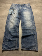 VINTAGE JAPANESE STYLE BAGGY DENIM - L
