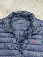 NAVY POLO RALPH LAUREN DOWN VEST - M/L
