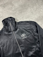 BLACK VINTAGE ADIDAS CHILE62 TRACK JACKET - 2000s - S/M