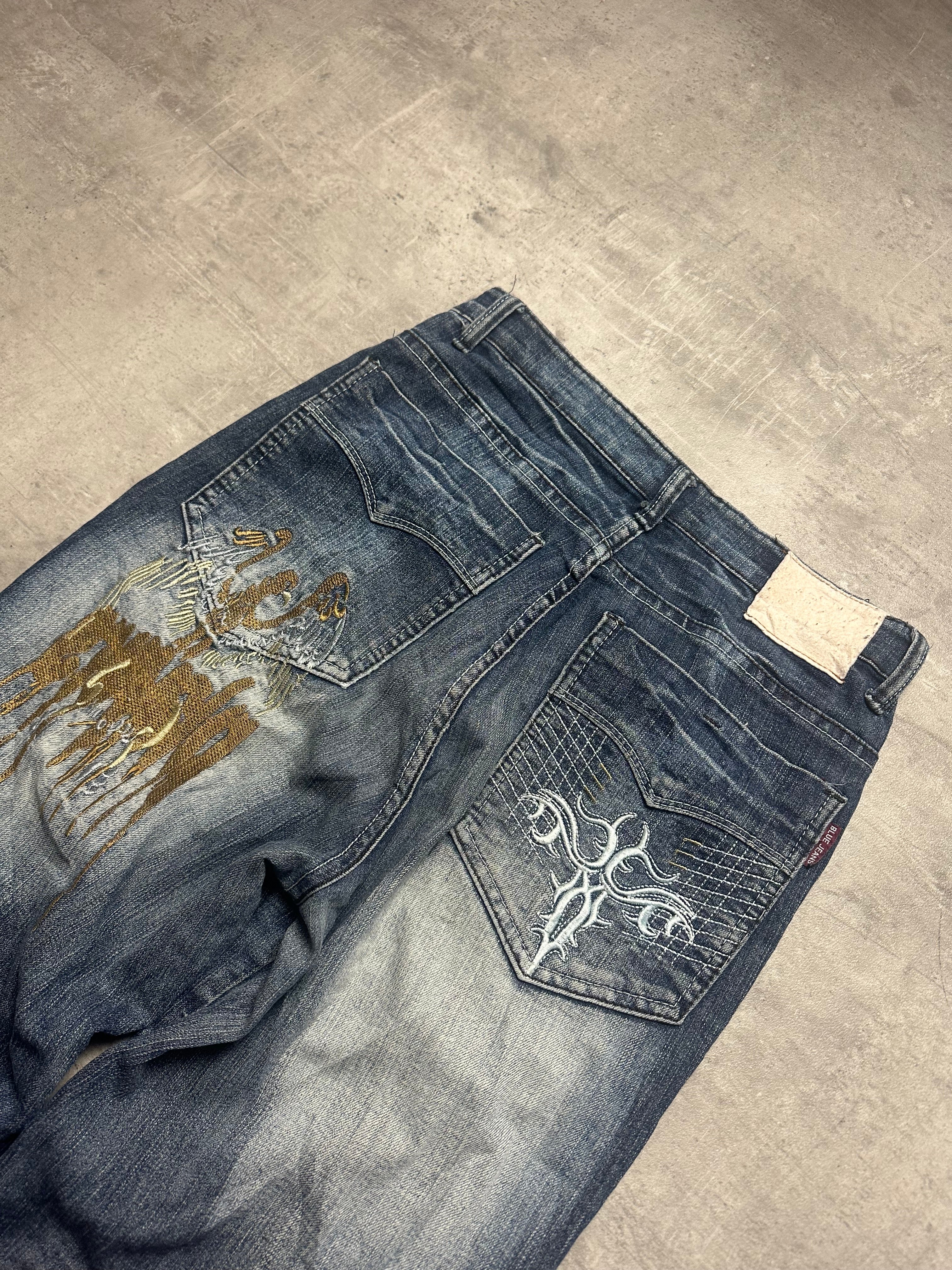 VINTAGE JAPANESE STYLE BAGGY DENIM - M/L