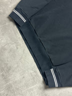 BLACK FRED PERRY KNIT PULLOVER - M/L