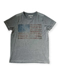 GREY VINTAGE TRUE RELIGION USA T-SHIRT RARE
