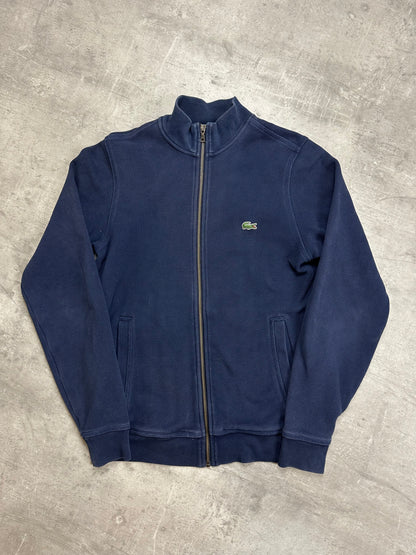 NAVY LACOSTE ZIP SWEATSHIRT KNIT - XS/S