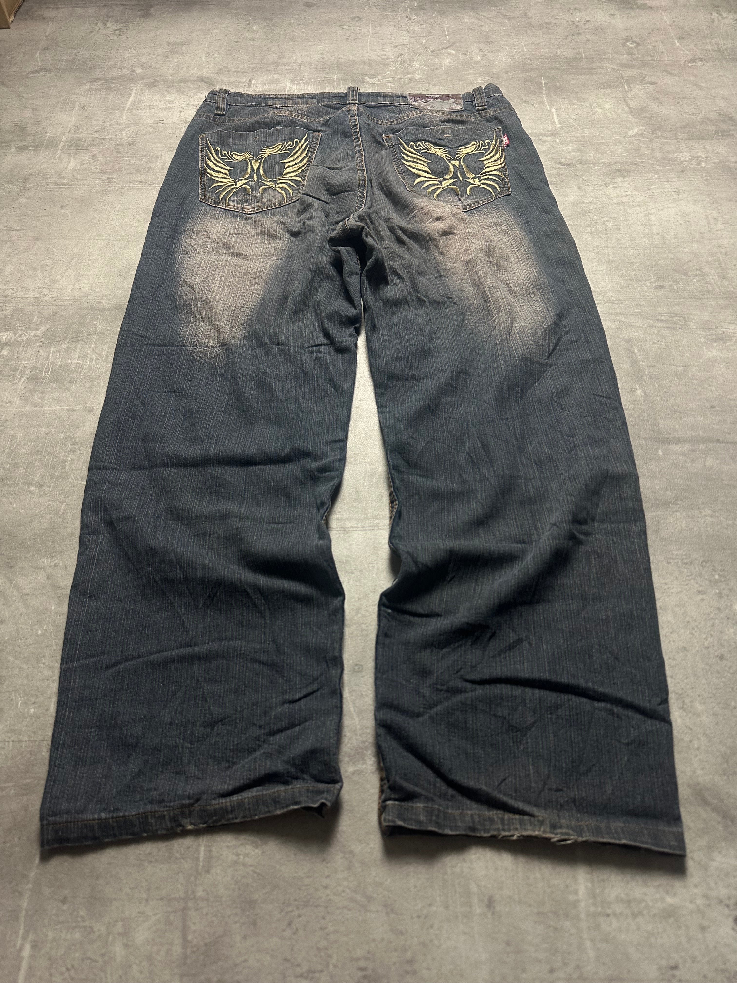 VINTAGE JAPANESE STYLE BAGGY DENIM - S/M