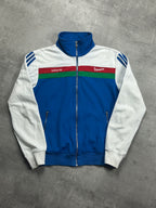 BLUE/WHITE VINTAGE ADIDAS RETRO VESPA TRACKJACKET RARE - 2000s - M