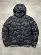 BLACK BLAUER USA DOWN PUFFER JACKET - M