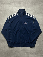 NAVY VINTAGE ADIDAS FIREBIRD TRACK JACKET - 2000s - M/L