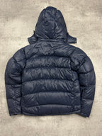 NAVY EMPORIO ARMANI EA7 DOWN PUFFER JACKET - M/L