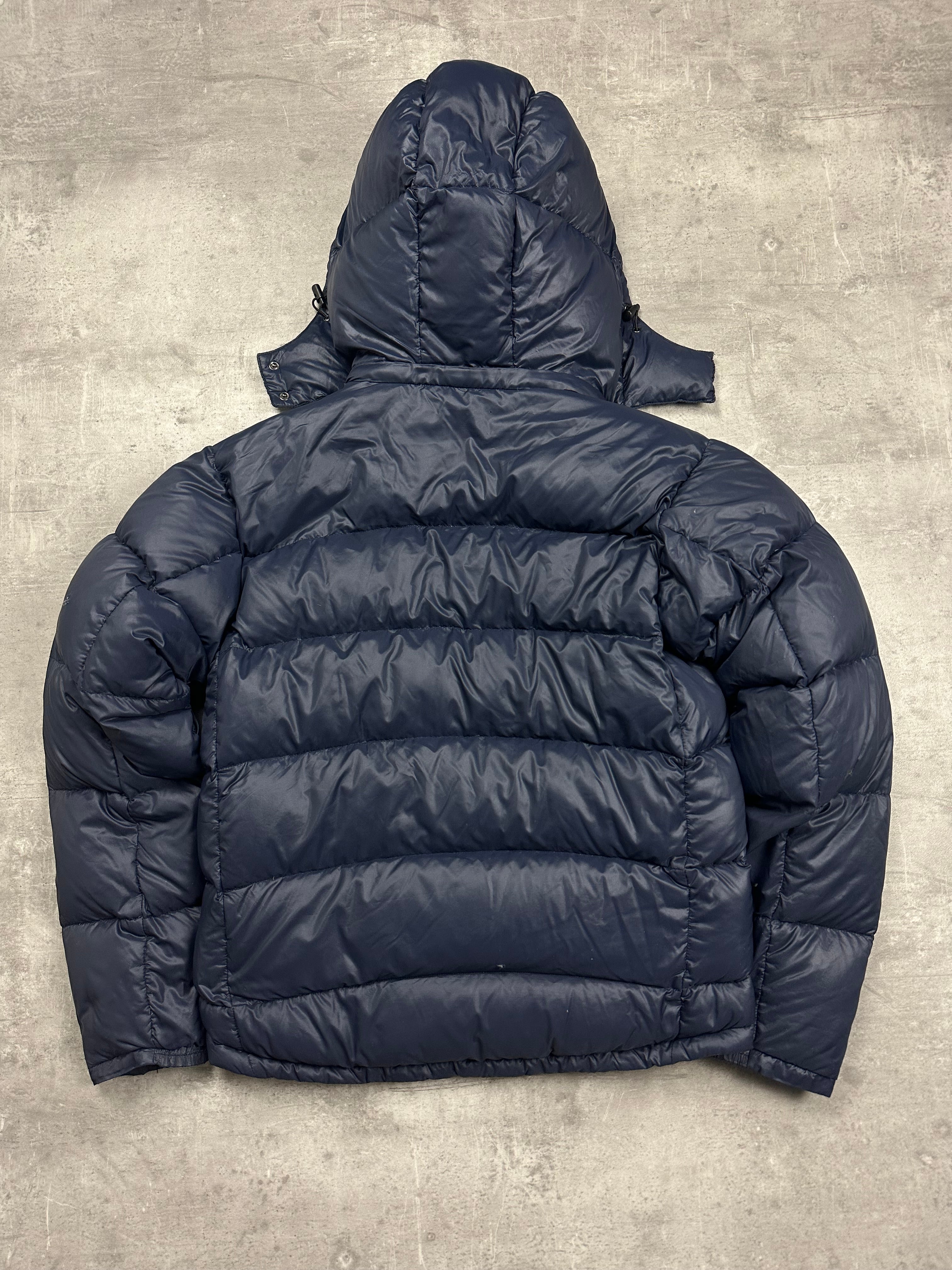NAVY EMPORIO ARMANI EA7 DOWN PUFFER JACKET - M/L