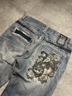 VINTAGE JAPANESE STYLE BAGGY DENIM - M/L