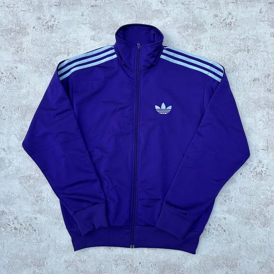 PURPLE ADIDAS FIREBIRD TRACKJACKET - 2000s - M