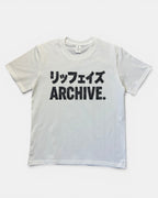 WHITE LIFFEYZ DENIM VIBES SLIM FIT GRAPHIC T-SHIRT
