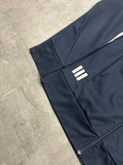 NAVY VINTAGE ADIDAS FIREBIRD SCOTLAND TRACKJACKET RARE - 2000s - L